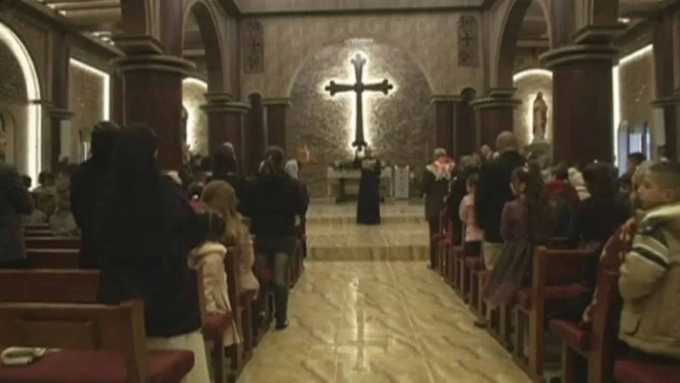 Három év után újra karácsony van Észak-Irakban