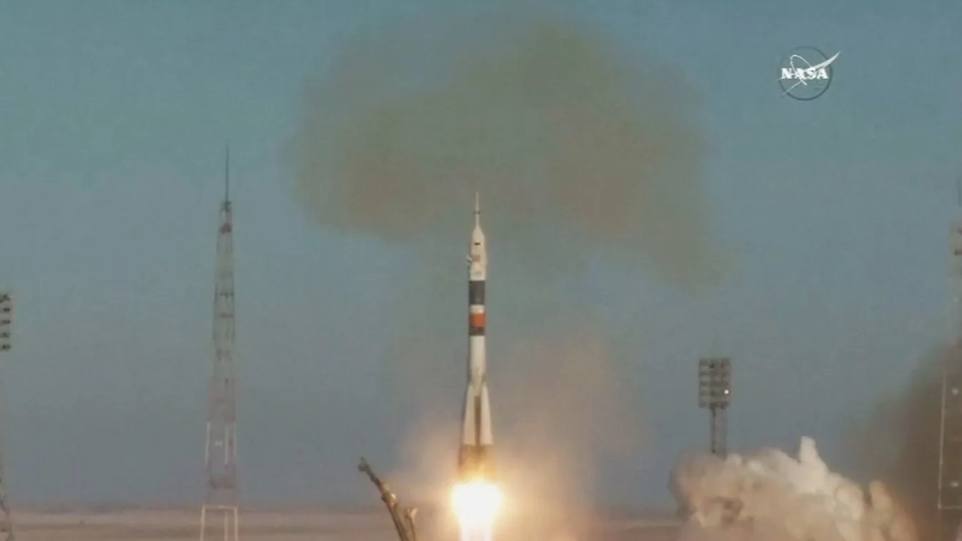 Elstartolt a Szojuz három űrhajóssal a fedélzetén