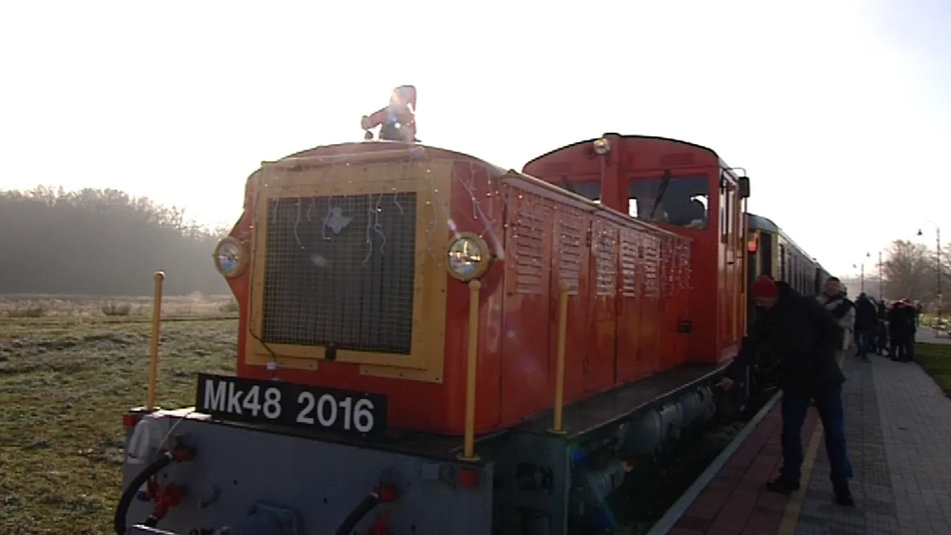 Nem forgathatott a Mikulásról a Hír TV a felcsúti kisvasúton