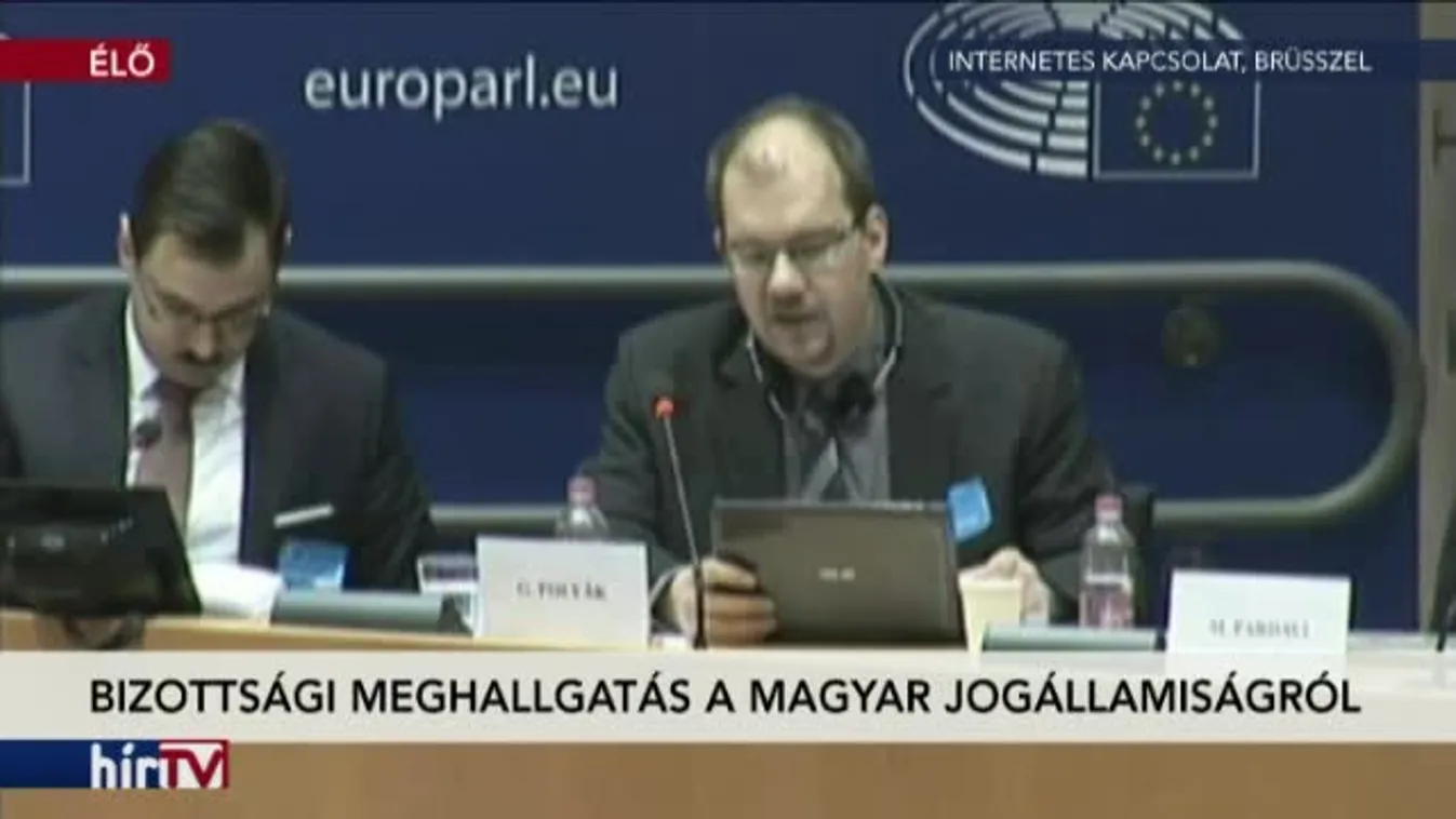 EP-meghallgatás a magyar jogállamiságról – Polyák Gábor