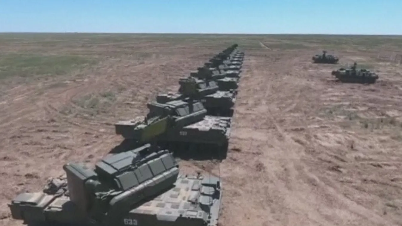 Rakétarendszert tesztelnek az oroszok