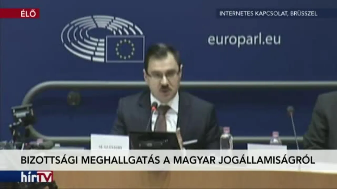 EP-meghallgatás a magyar jogállamiságról – Szánthó Miklós válasza