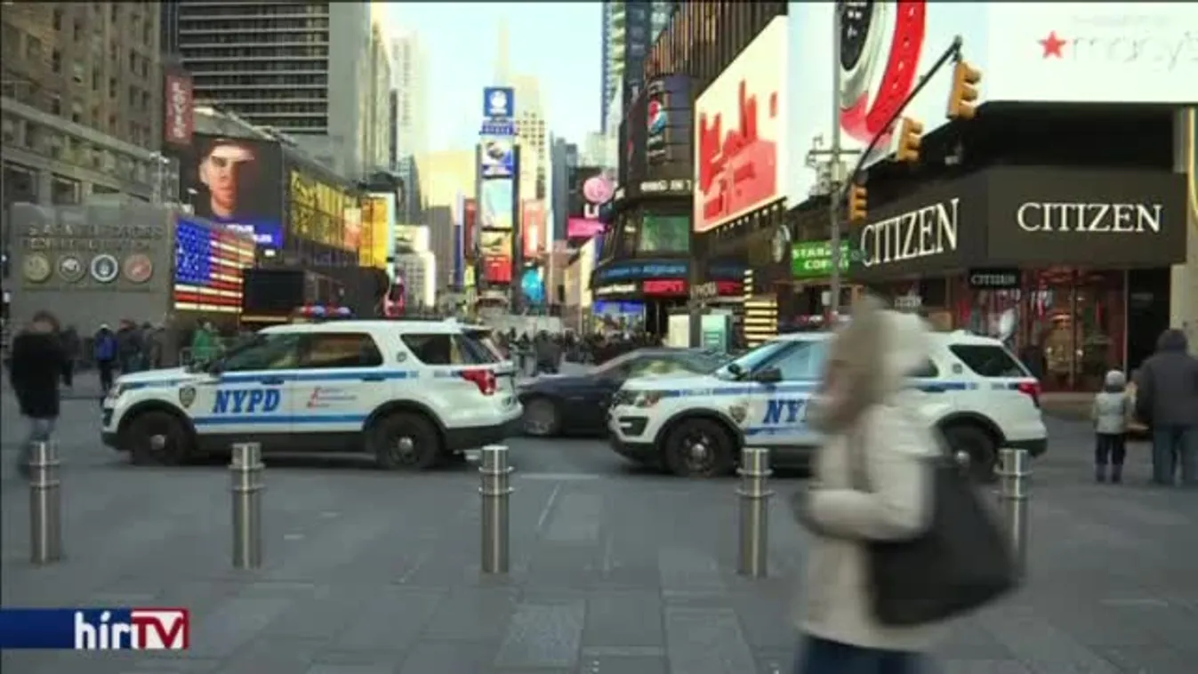 Legalább egymillió ünneplőt várnak a Times Square-re