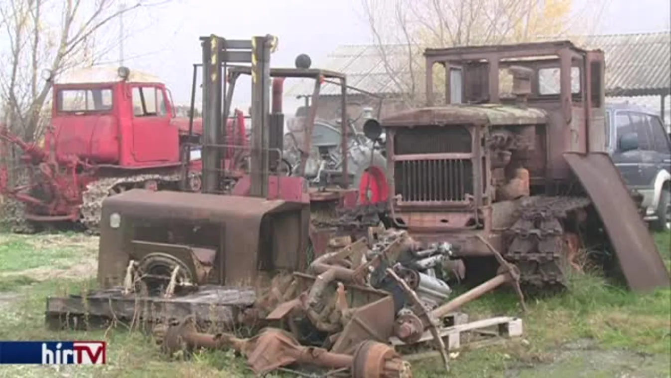 Újra divatban a retro mezőgazdasági gépek