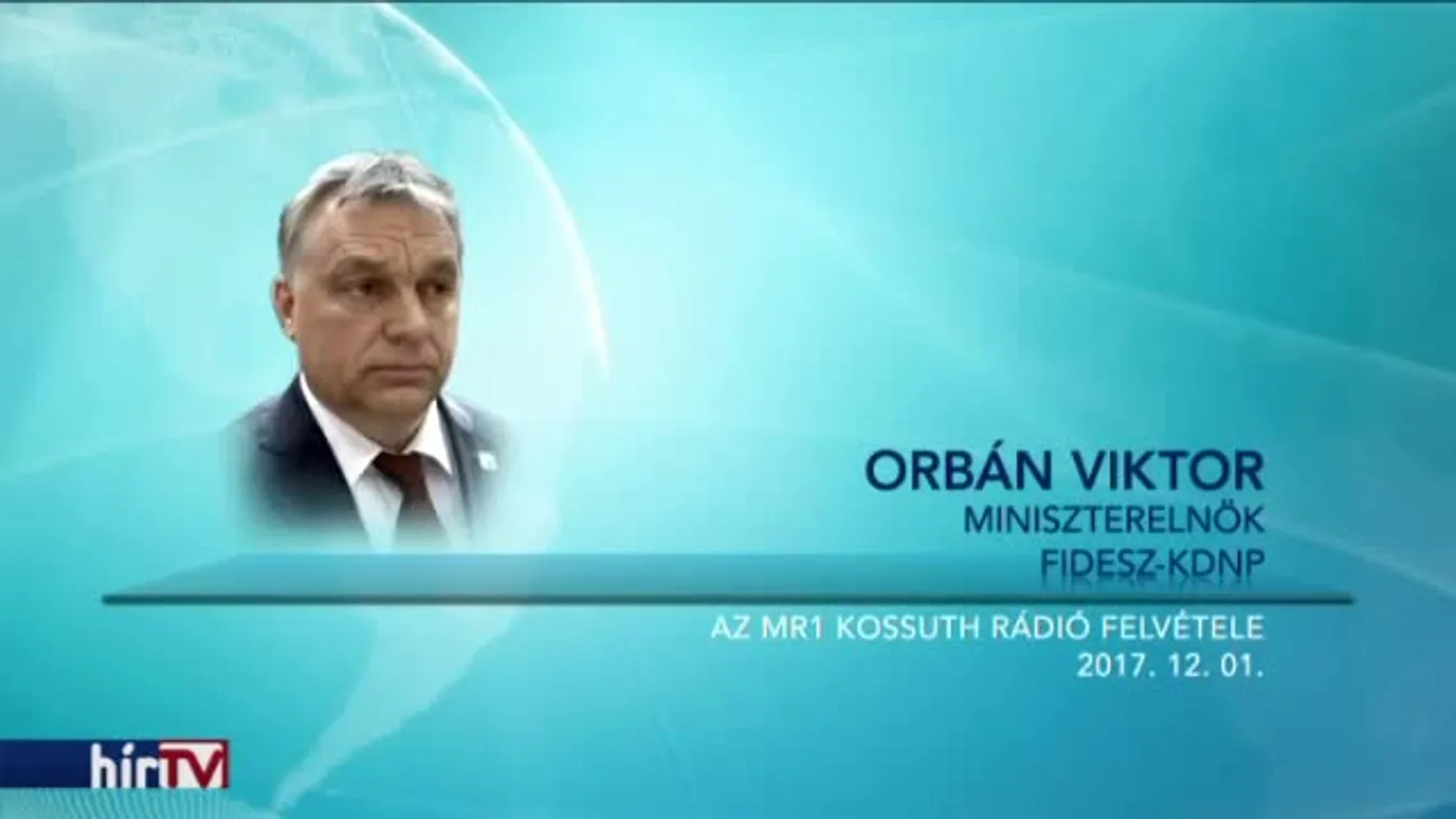 Orbán: Soros benevezett a választási kampányba