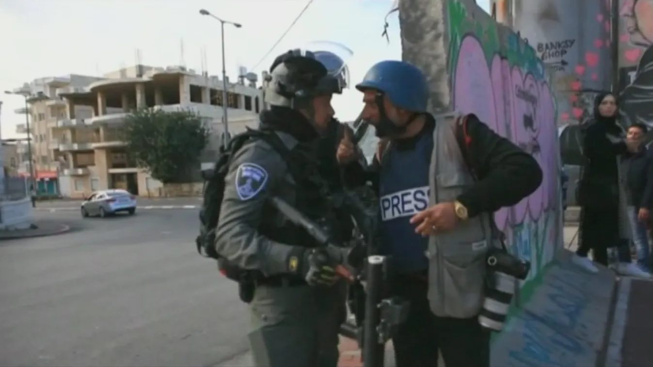 Jeruzsálem fővárosként való elismerése ellen tüntettek