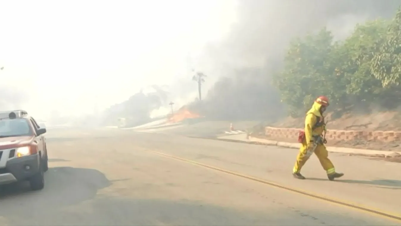 Tűz pusztít Kaliforniában