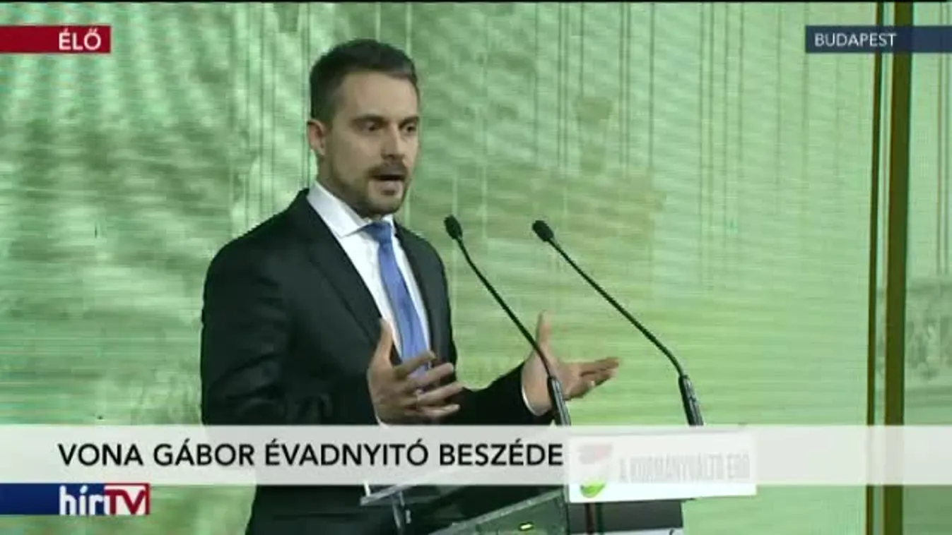 Vona Gábor kampánynyitó beszéde