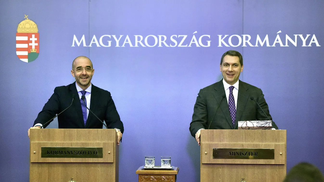 Lázár János sajtótájékoztatója