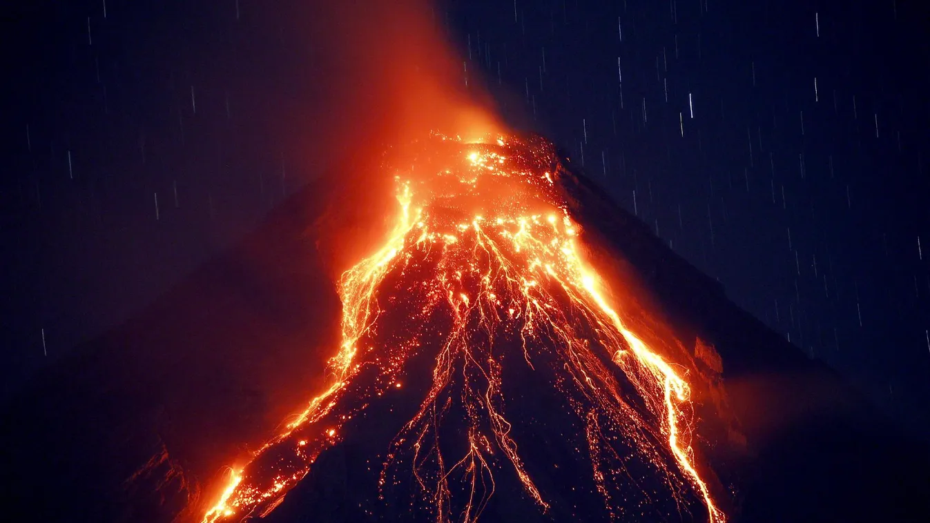 Bármelyik pillanatban kitörhet a Mayon