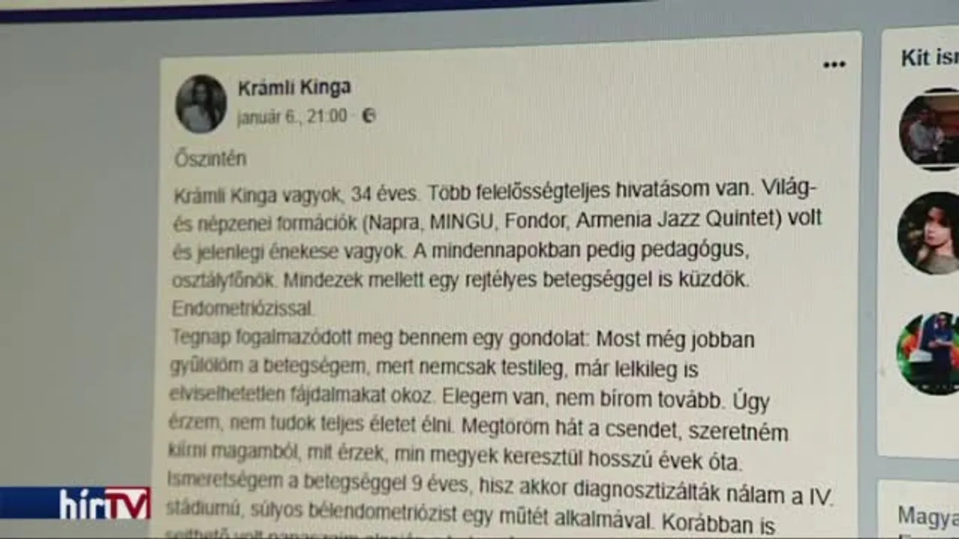 Kiborult az énekes, négy év múlva műtenék meg