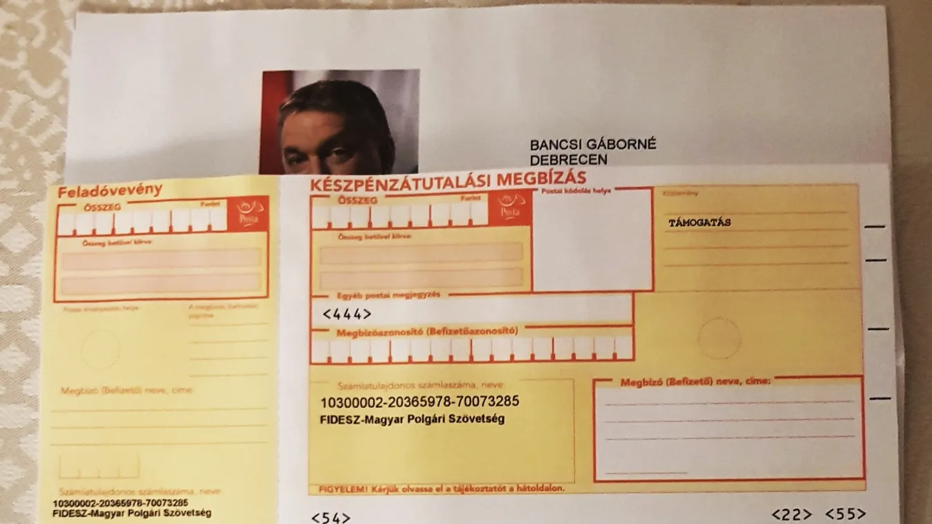 Újabb eset, az egy éve elhunyt nagyszülő kapott levelet Orbántól