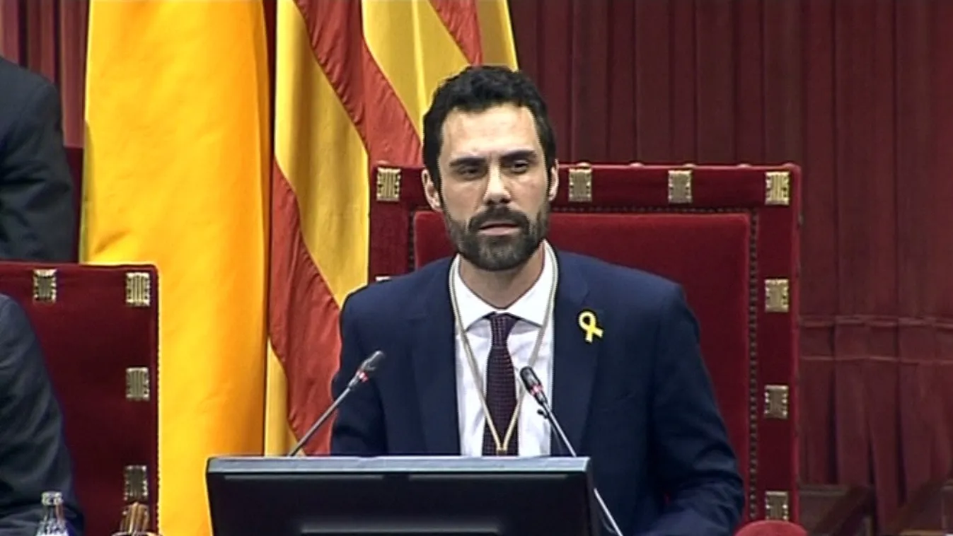 Elszakadáspárti elnököt választott a katalán parlament