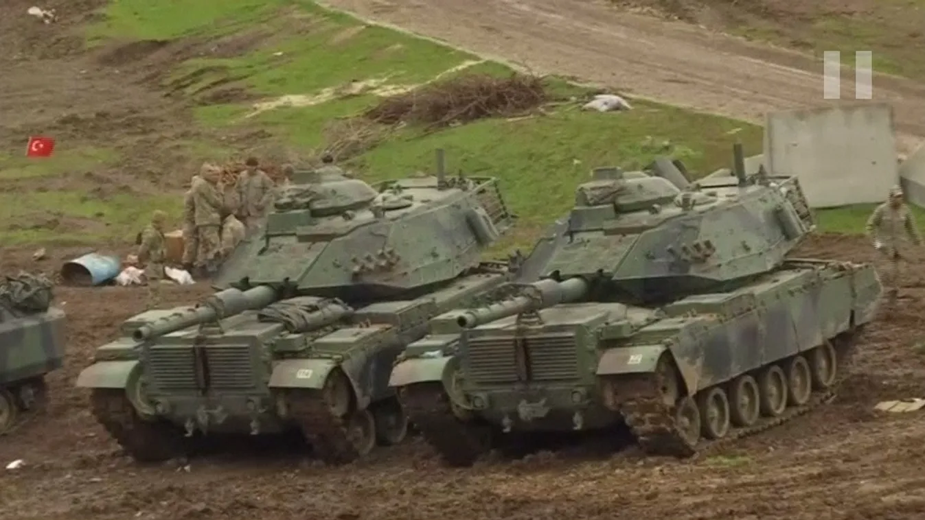 Folytatódik a török offenzíva a kurd milíciák ellen