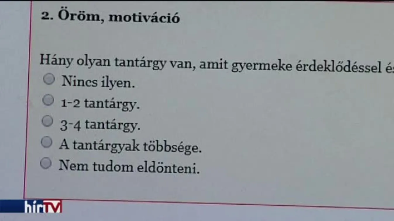 Több mint 6000 szülő töltötte ki a közoktatásra vonatkozó kérdőívet