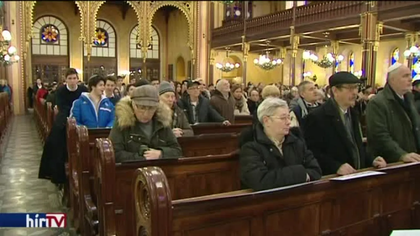 A holokausztra emlékeztek