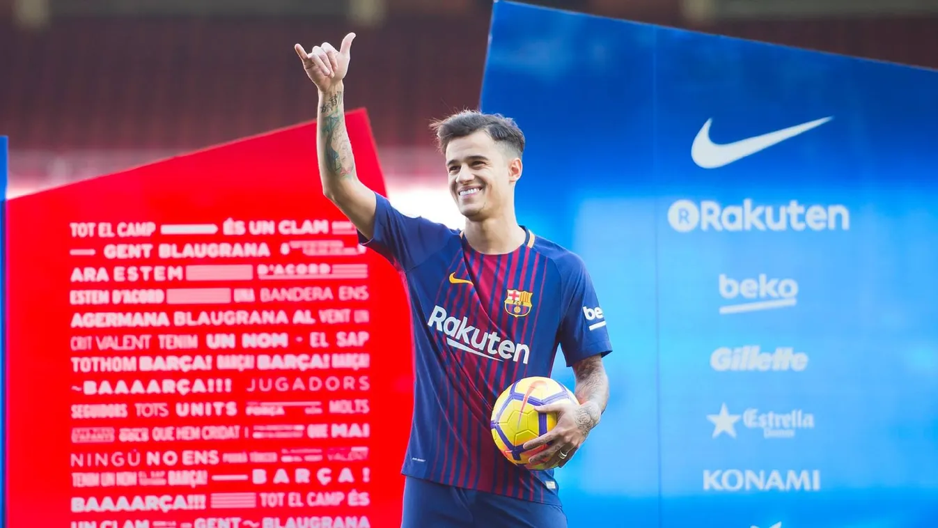 Bemutatta rekordigazolását a Barcelona