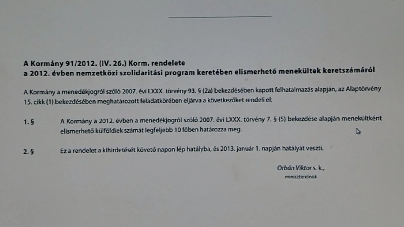 A vállaltnál lényegesen többen kaptak menekültstátust