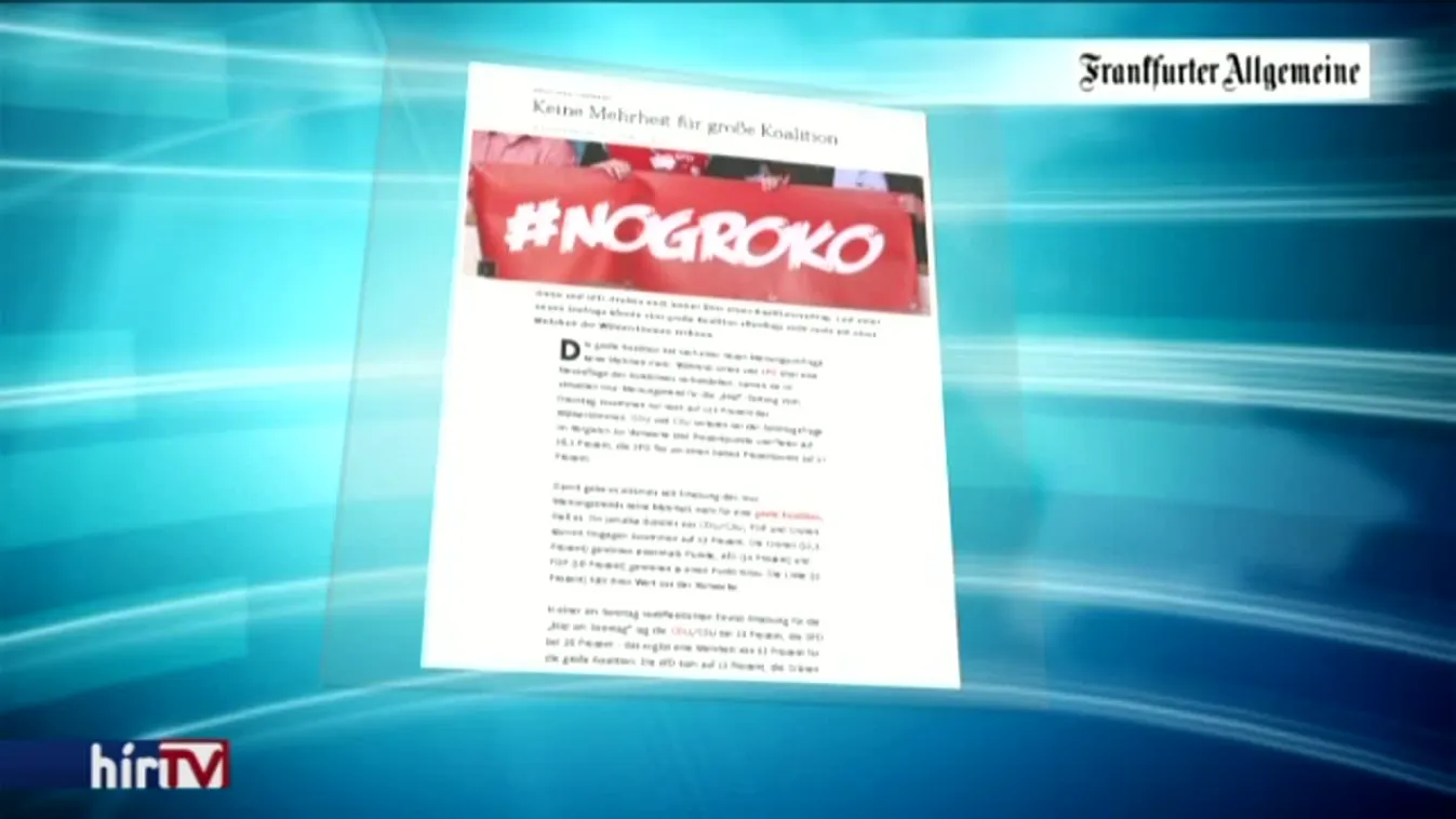 Elveszíthetik támogatottságukat a németek, mire megállapodnak