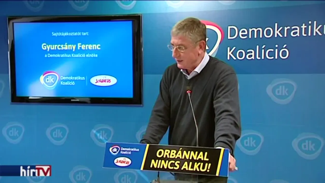 Gyurcsány Ferenc: az elmúlt nyolc év legnagyobb dilemmája, hogy leváltható-e a Fidesz a Jobbikkal való összefogás árán