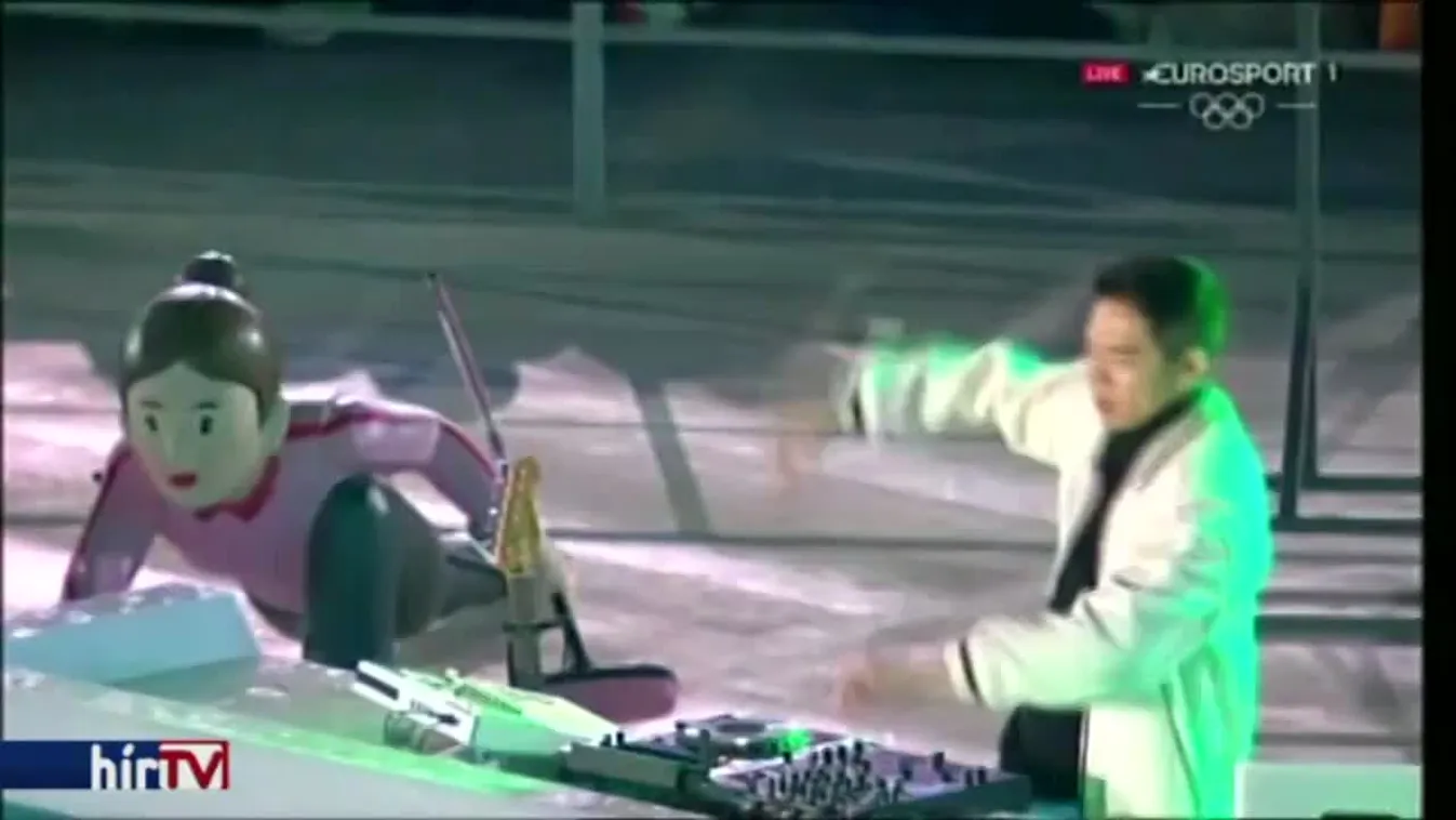 Nem lobog orosz zászló a téli olimpia záróünnepségén sem