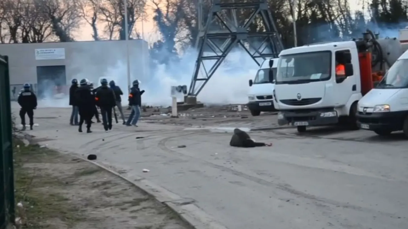 Összetűzések Calais-nál