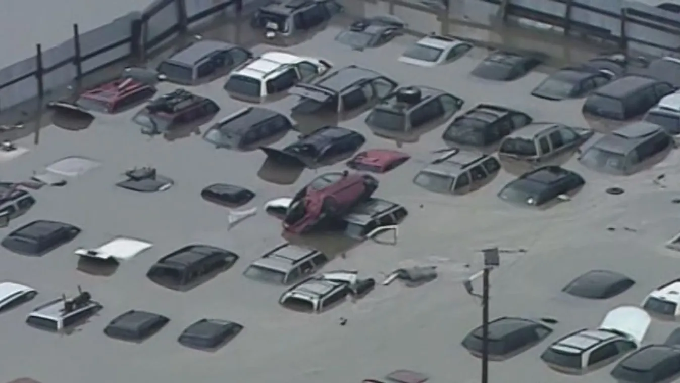 Áradás pusztít az Egyesült Államokban