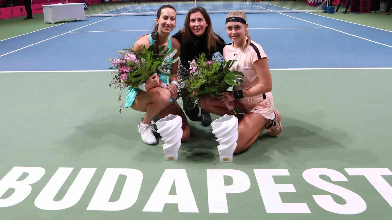 Stollár Fannyék nyerték a páros versenyt Budapesten