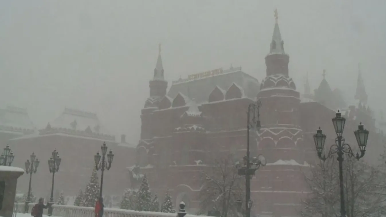 Halálos áldozata is van a havazásnak Moszkvában