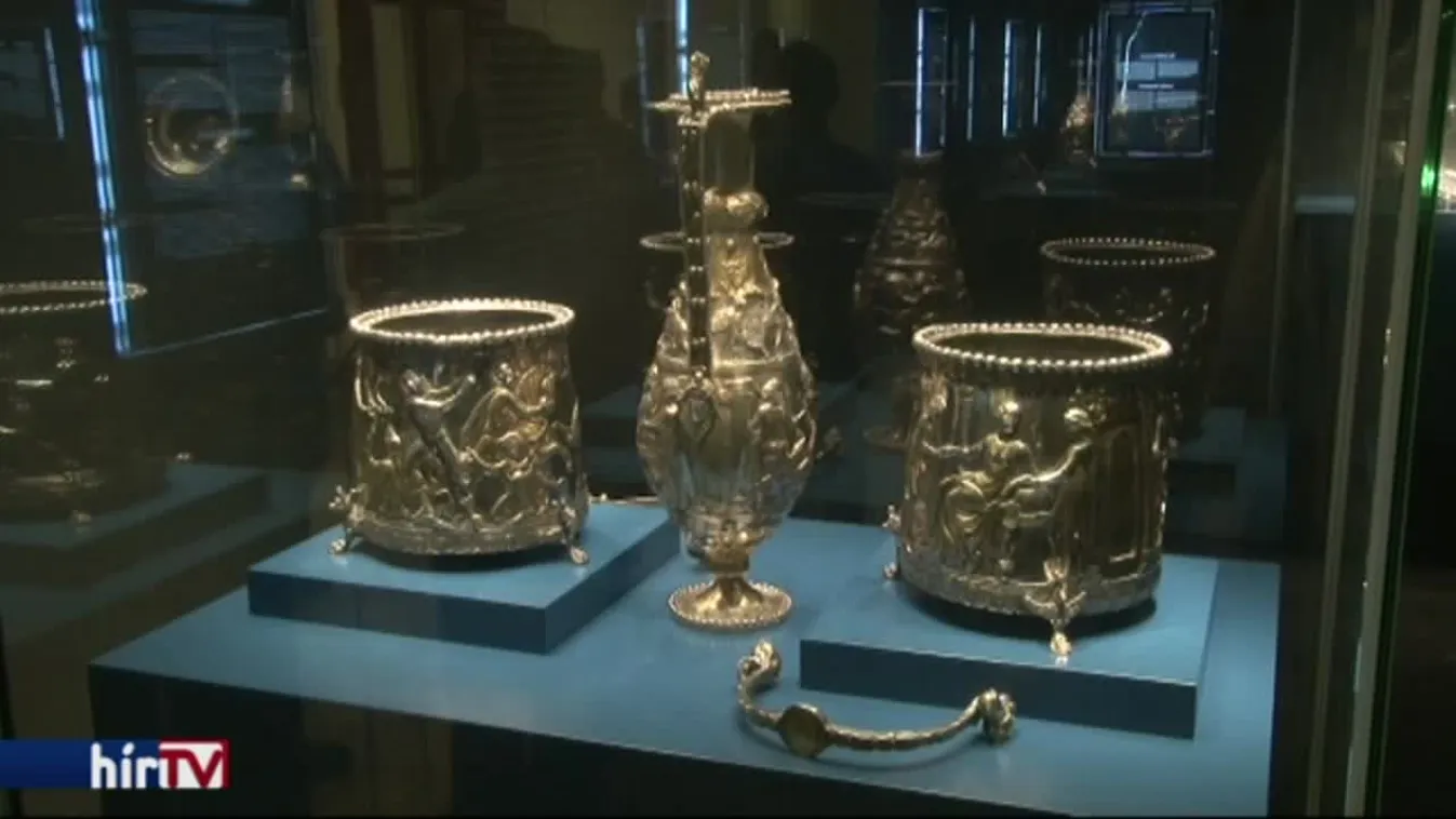 Miskolcra érkeztek a Seuso-kincsek