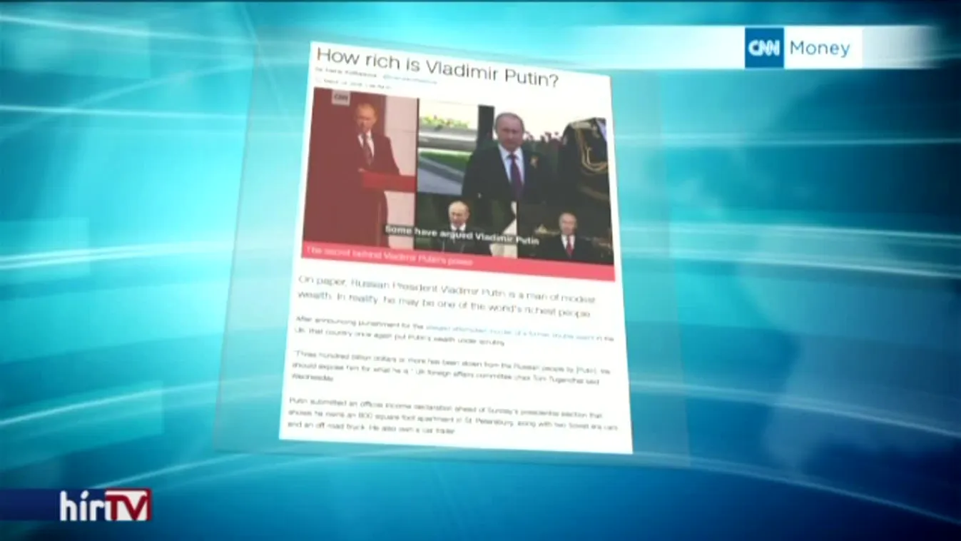 Putyin lehet a világ leggazdagabb embere