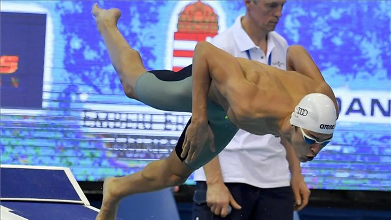 Úszó-ob: Németh legyőzte Kozmát, Verrasztó 14 év után ismét bajnok