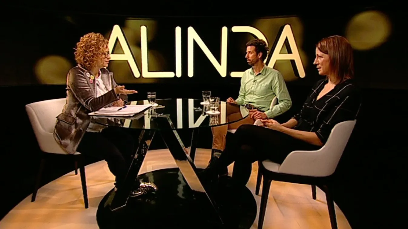 Alinda vendége ​Láng Imola díszlettervező és Herbai Máté operatőr