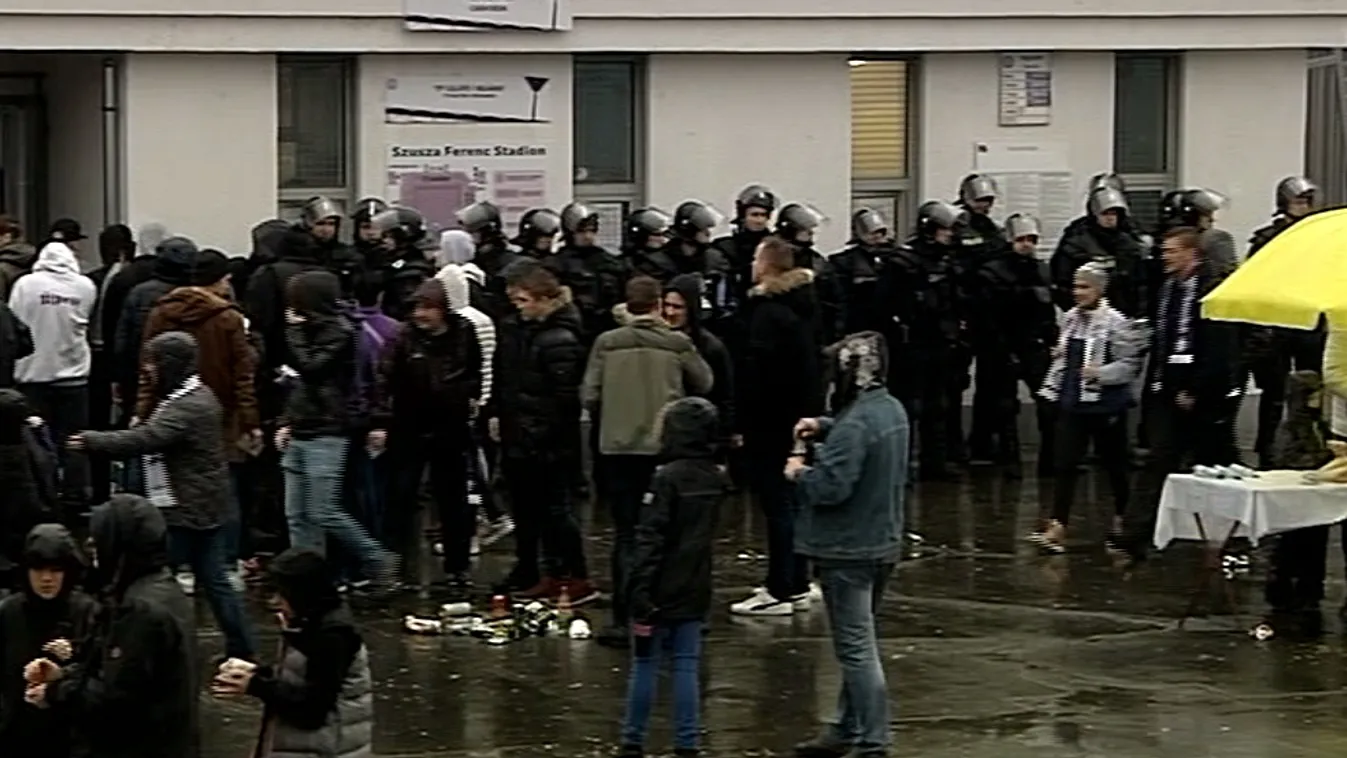 Derbi: óriási a rendőri készültség Újpesten