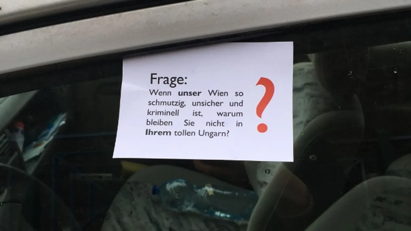 Lázár videója után cetliken kezdtek üzengetni a Bécsben élő magyaroknak