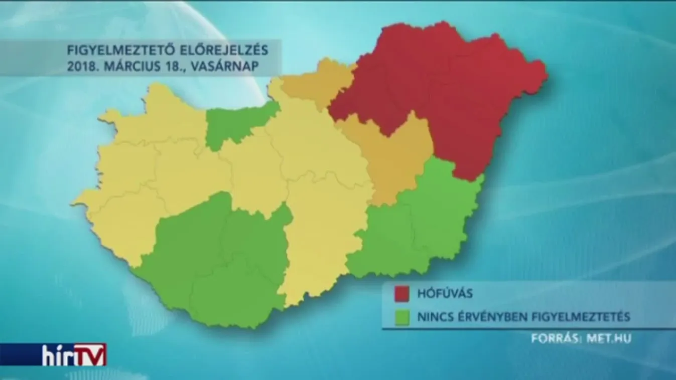 További havazásra, viharos szélre figyelmeztet a meteorológia