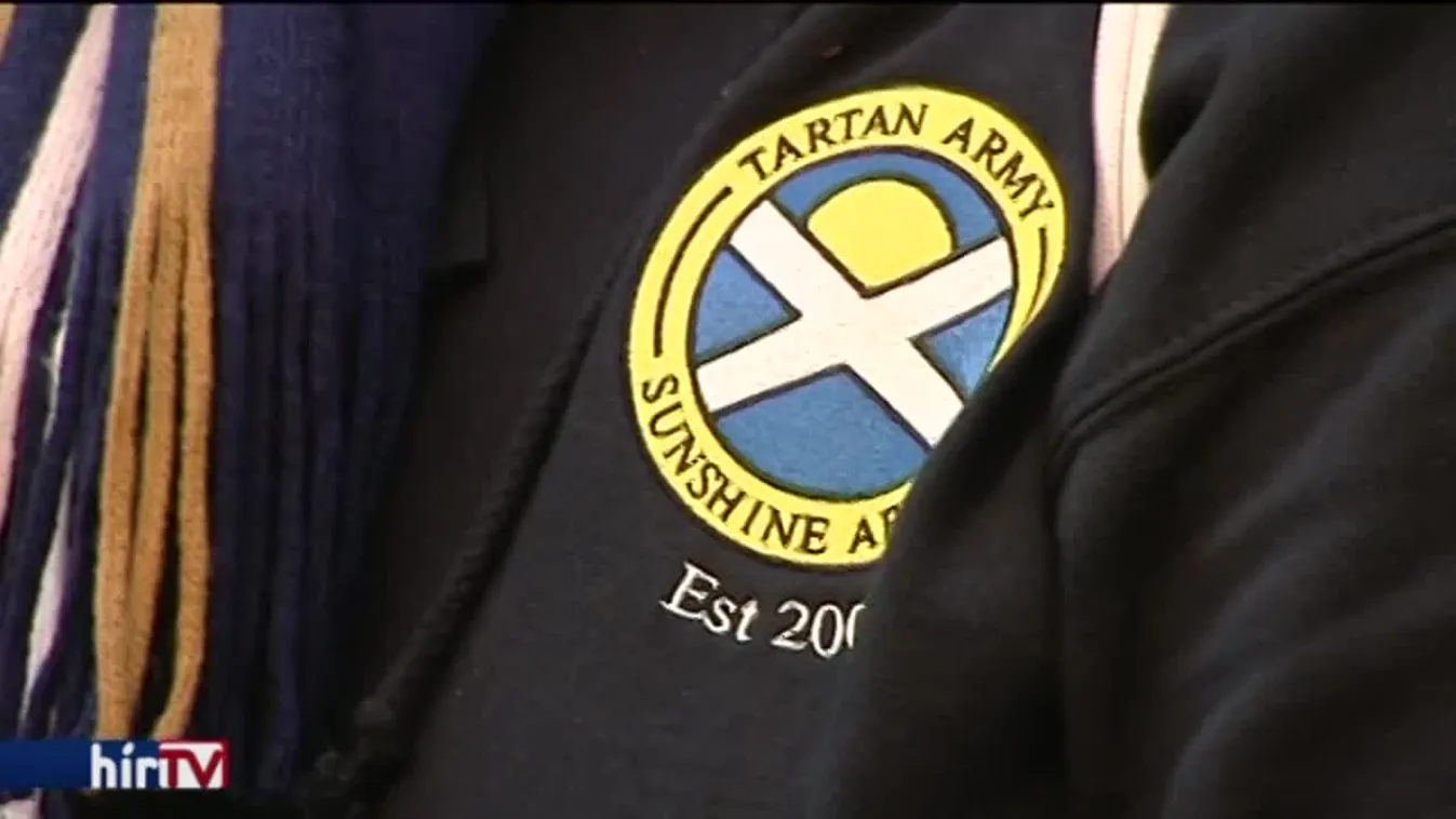 Adománnyal kedveskedtek a skót vendégdrukkerek