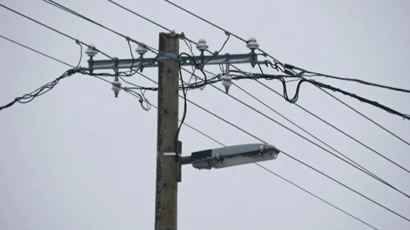 Tizenhárom település maradt áram nélkül