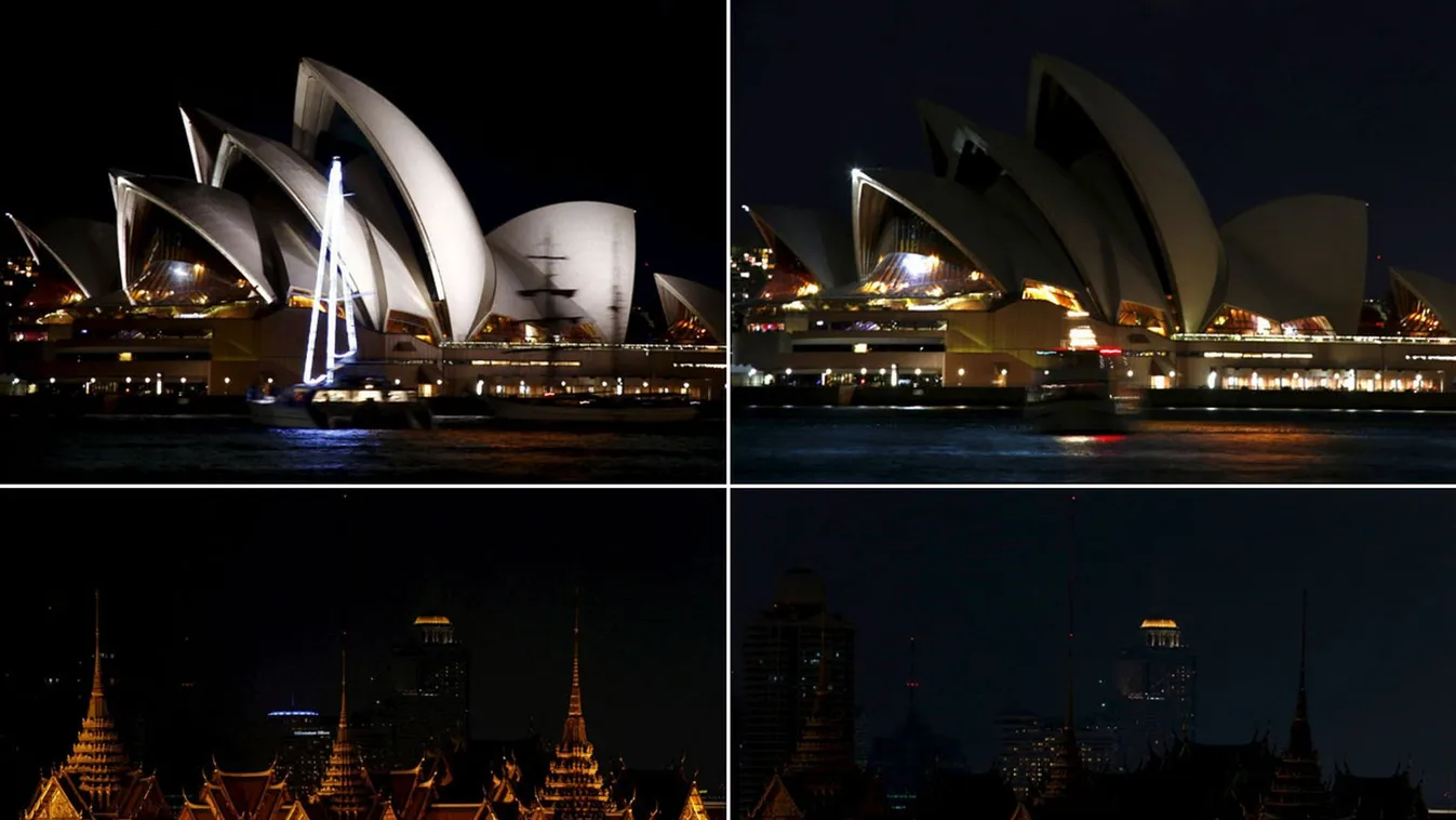 Sötétbe borultak a világ nagyvárosai