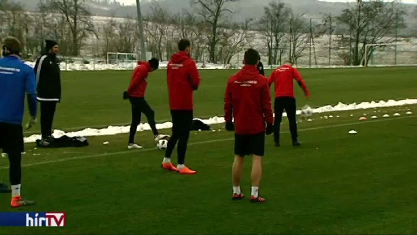 Misével készül a kazahok elleni mérkőzésre a válogatott