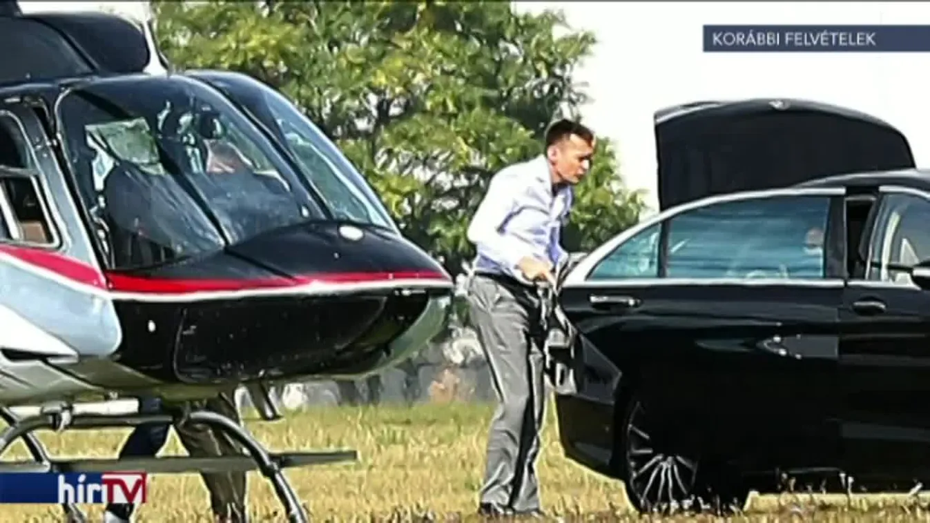 Nagyon jól járt a Rogánt helikoptereztető cég