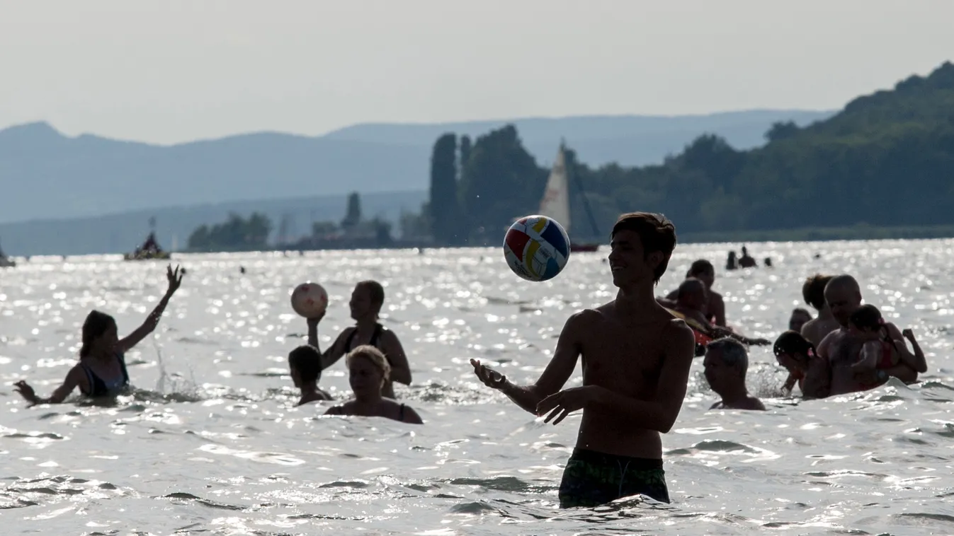 Már volt, aki a Balatonba is bemerészkedett
