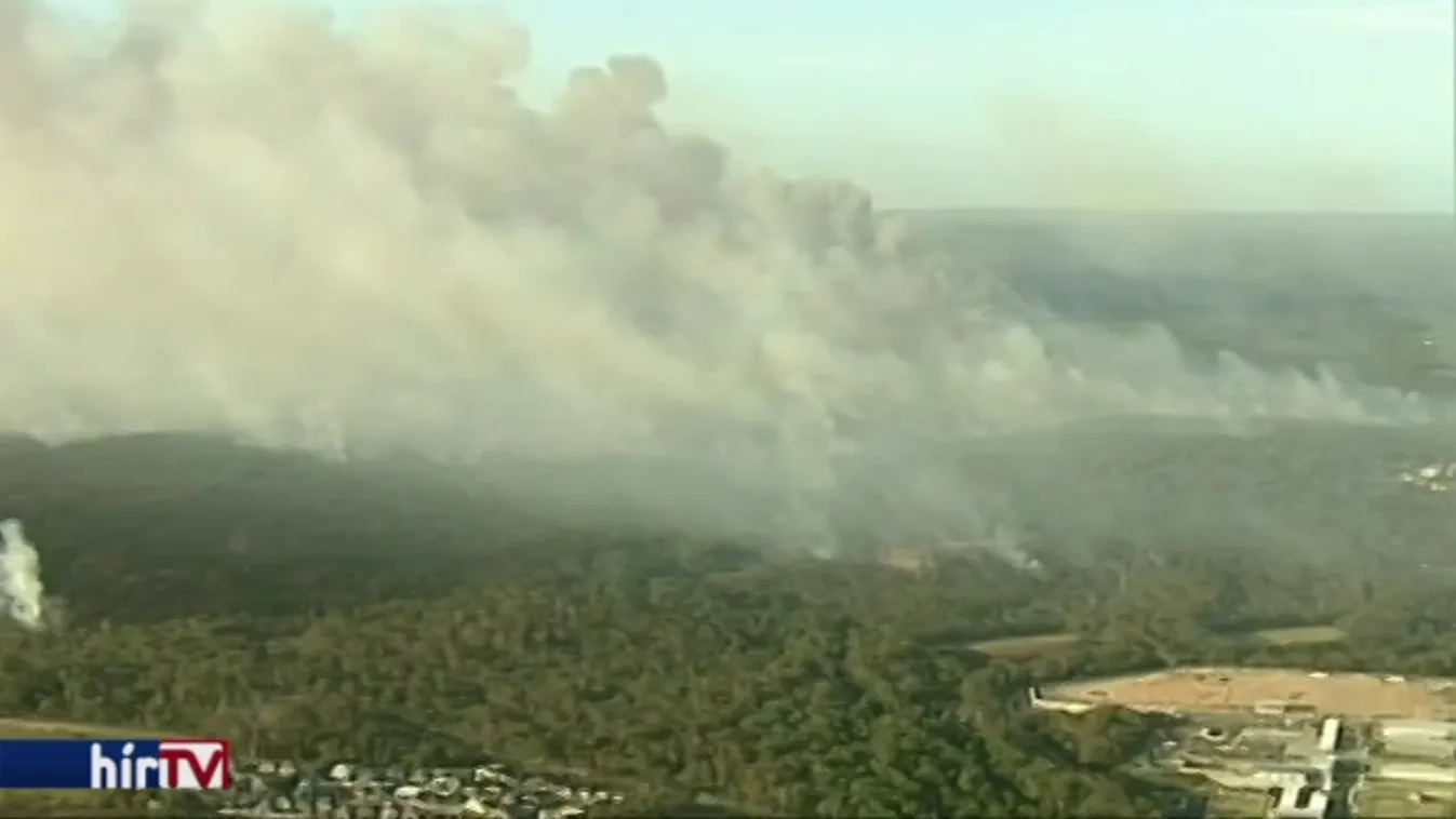 Feltehetően gyújtogatás okozta a kiterjedt bozóttüzet Ausztráliában