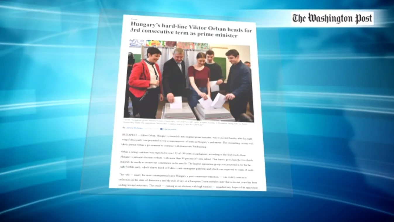 Washington Post: Folytatódhat a demokratikus intézményrendszer gyengülése