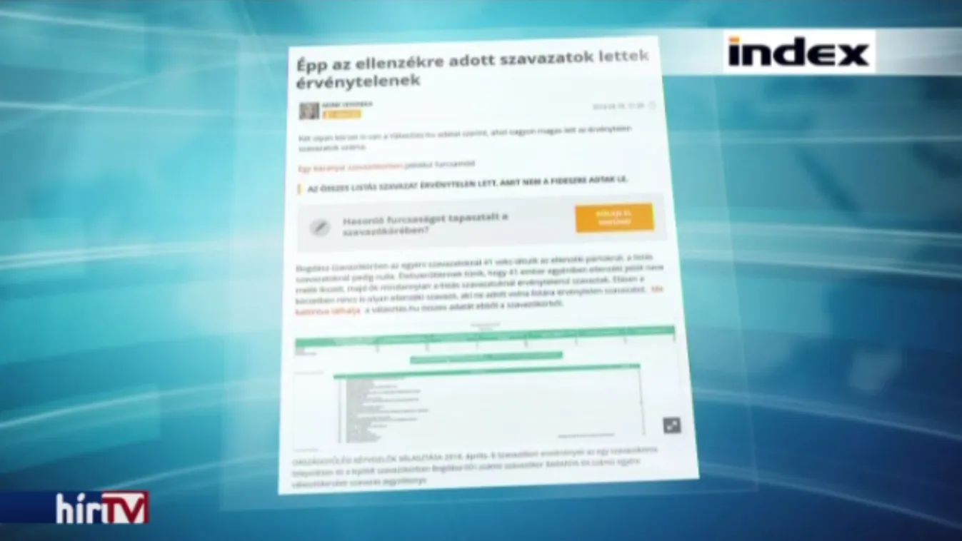 Ellenzéki szavazatok tűntek el