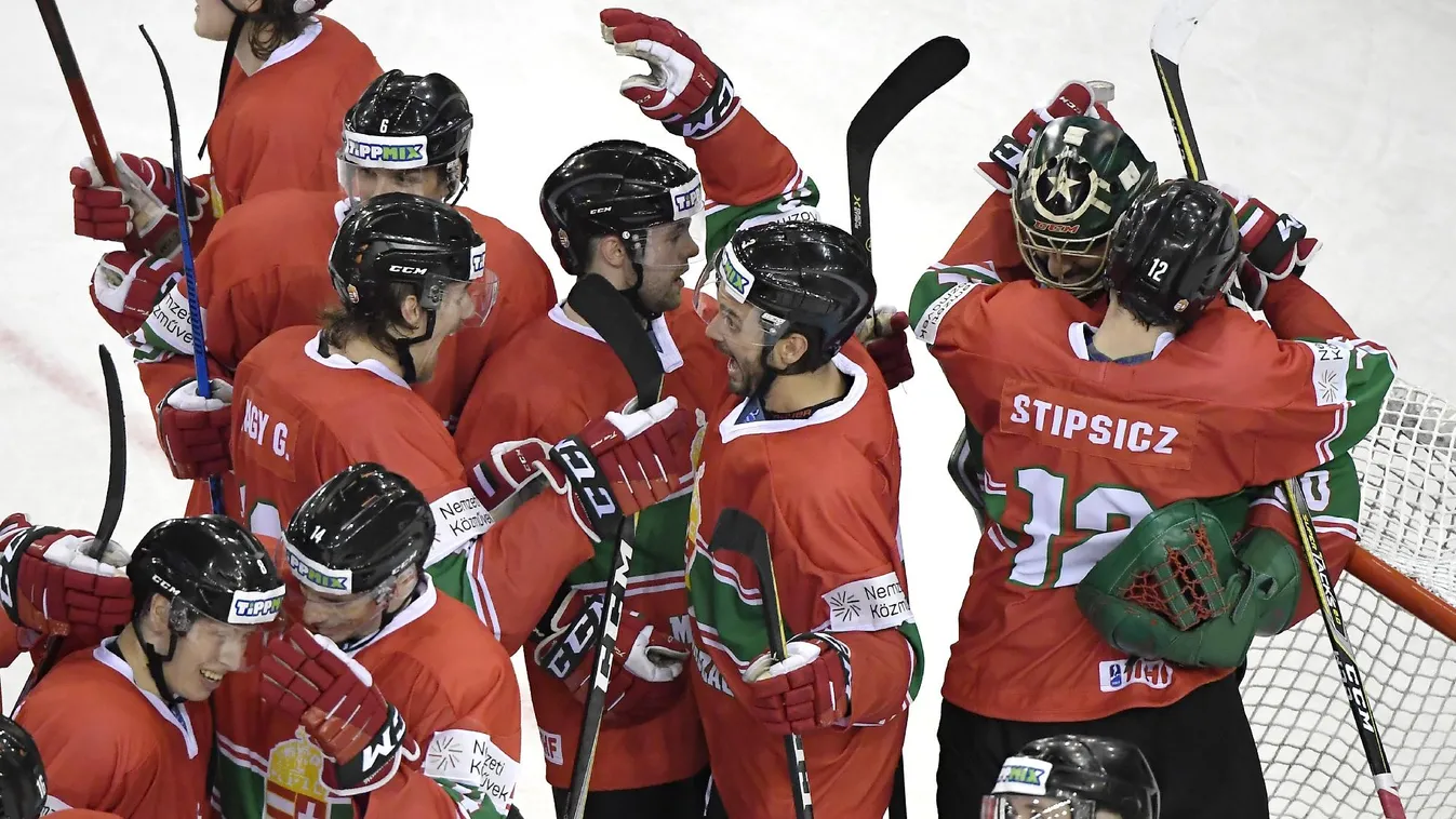 Utolsó megmérettetése előtt a magyar hokiválogatott