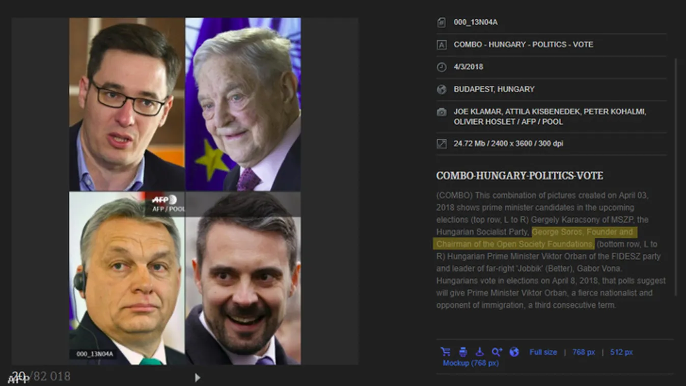 Az AFP szerint Soros György is indul a 2018-as választáson