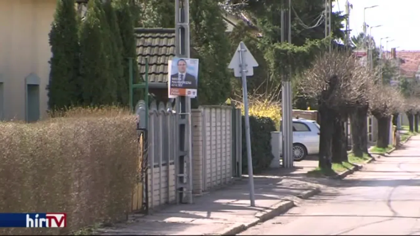 Ellopták Mellár plakátjainak nagy részét