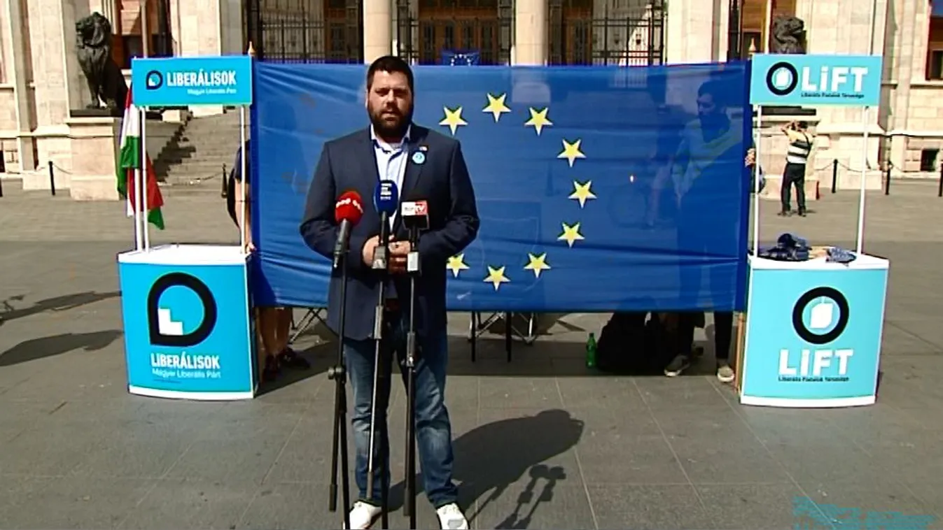 Egynapos demonstrációt tartanak a Liberálisok a Kossuth téren