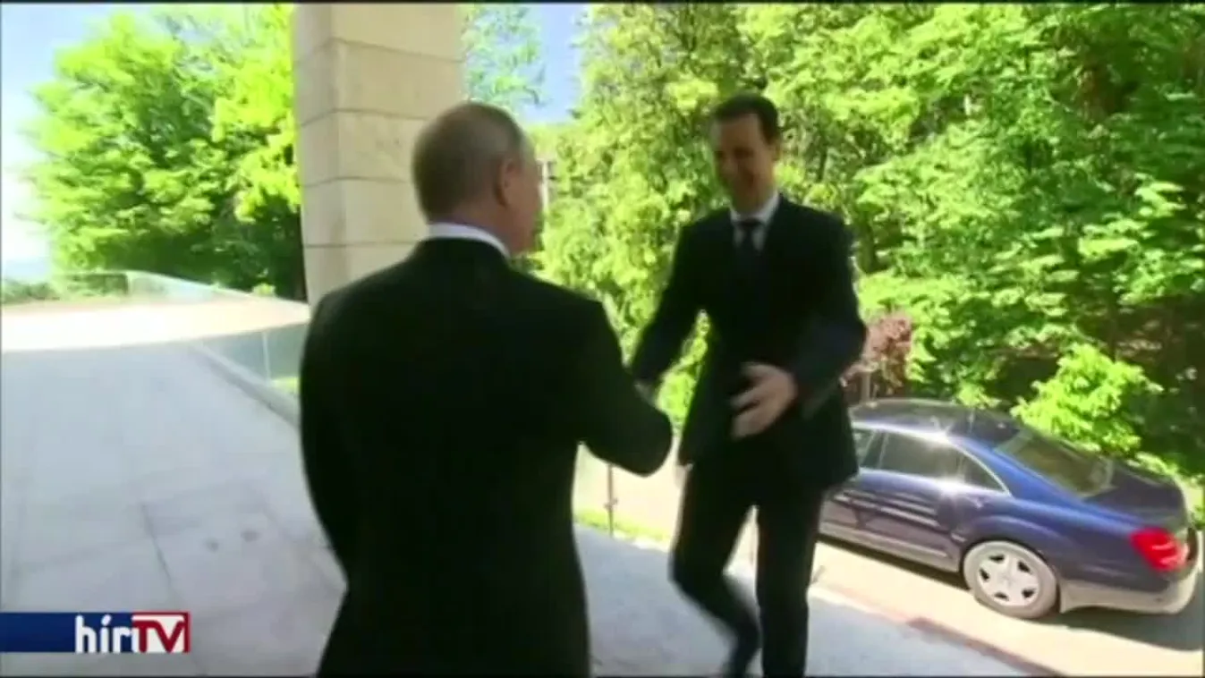 A szír elnökkel találkozott az orosz államfő Szocsiban